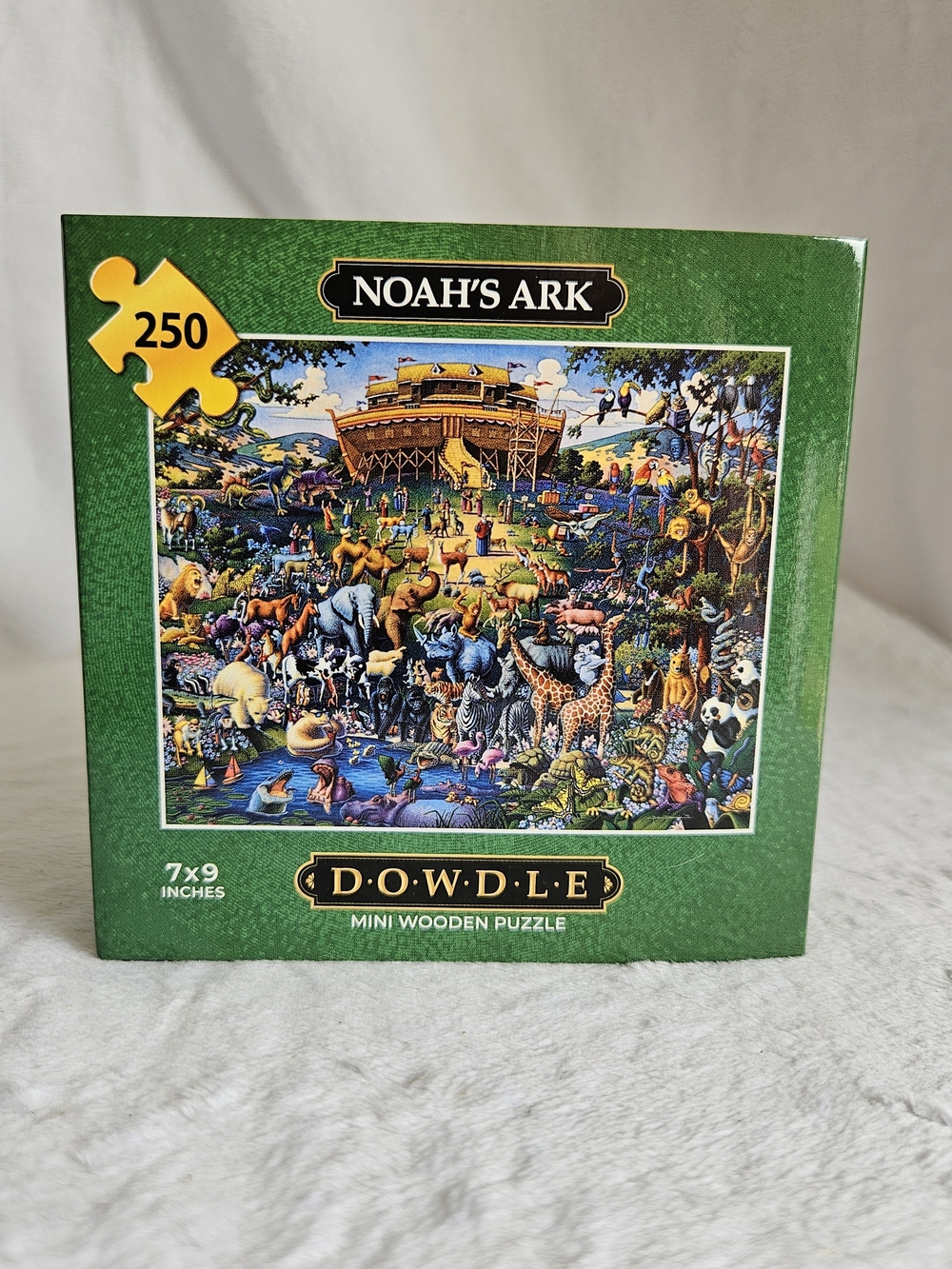 Dowdle Mini Wooden Puzzle - Noah's Ark